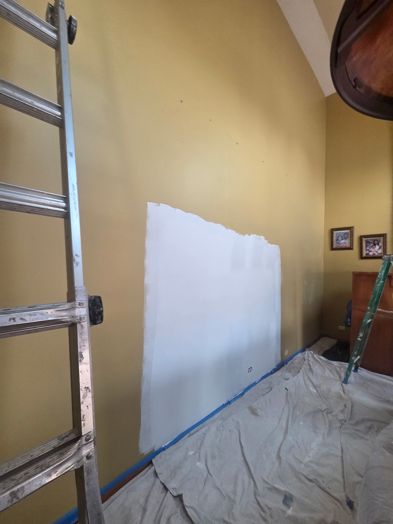 Basement Accent Walls